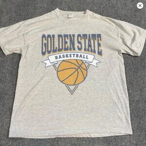 Golden State Warriors Basketball Shirt, Retro Style Golden State Warriors Shirt